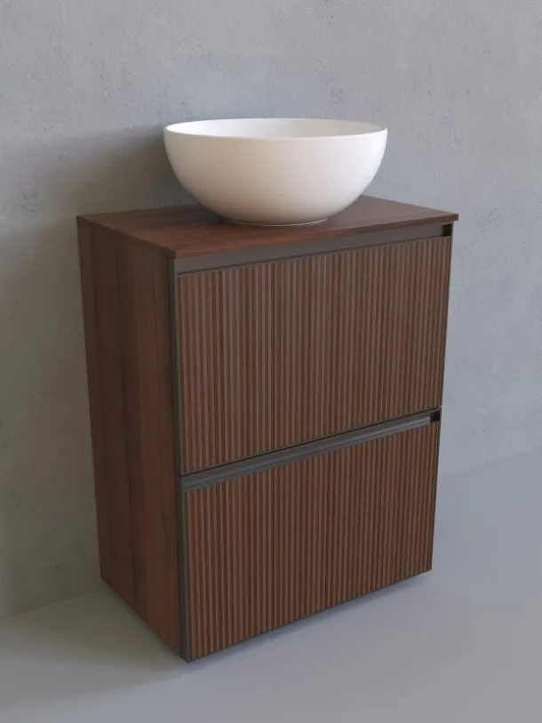 Cubika freestanding 37 cm 60 Bathroom Mobile by Flaminia