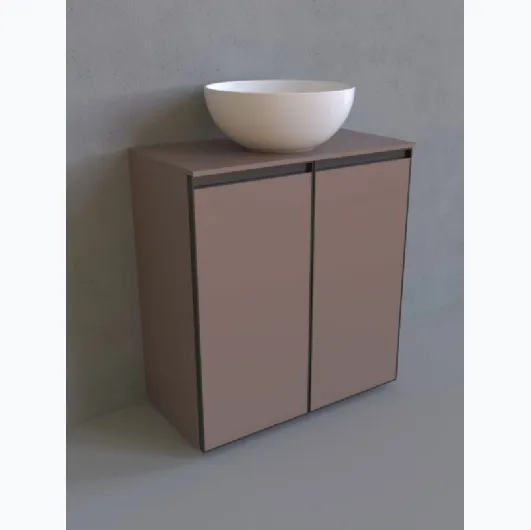 Bathroom cabinet Cubika 37 cm by Flaminia