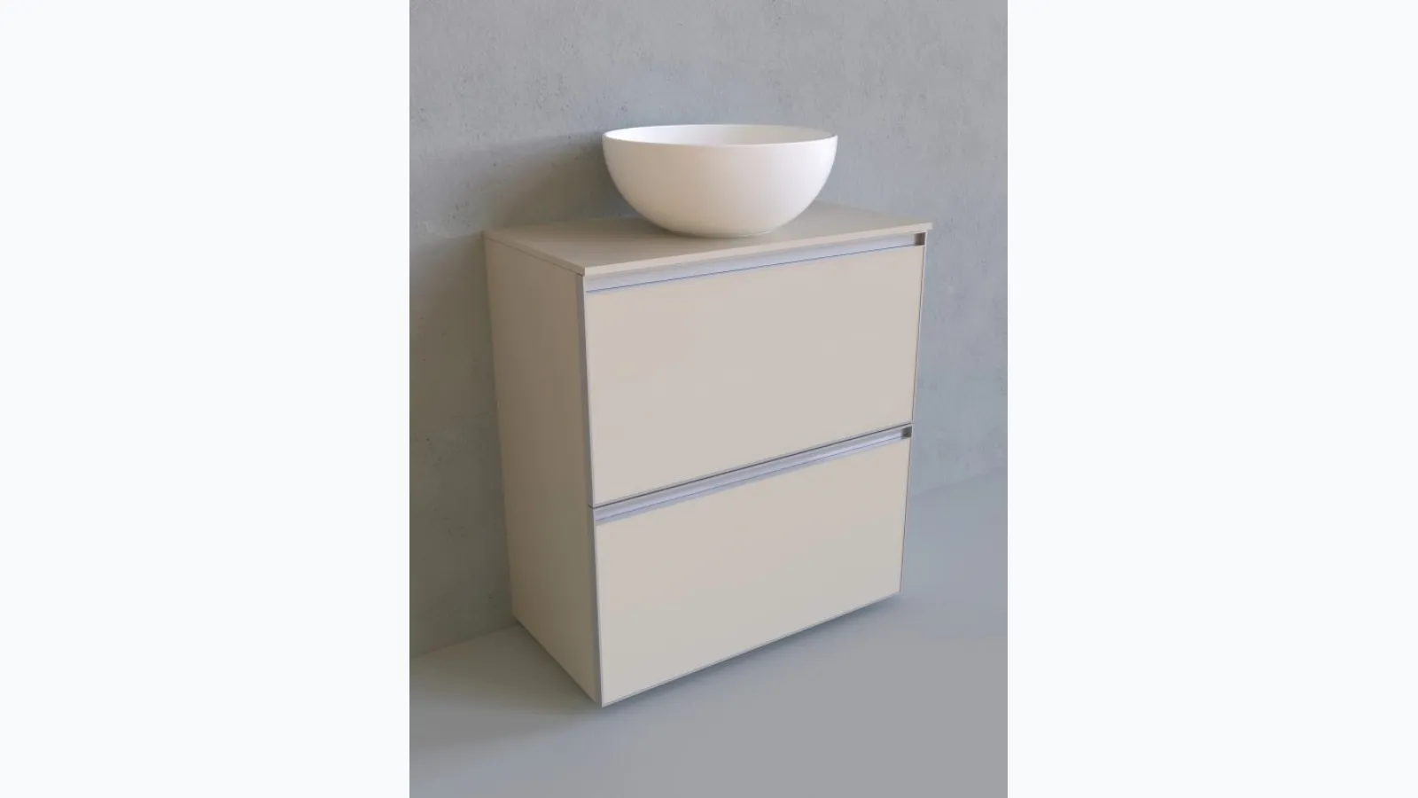 Cubika 37 cm 70 bathroom unit by Flaminia