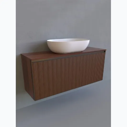 Cubika 37 cm 120 suspended Bathroom Vanity by Flaminia