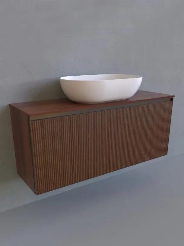 Cubika 37 cm 120 suspended Bathroom Vanity by Flaminia