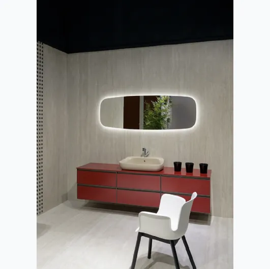 Cubika Bathroom Cabinet in Flaminia lacquer