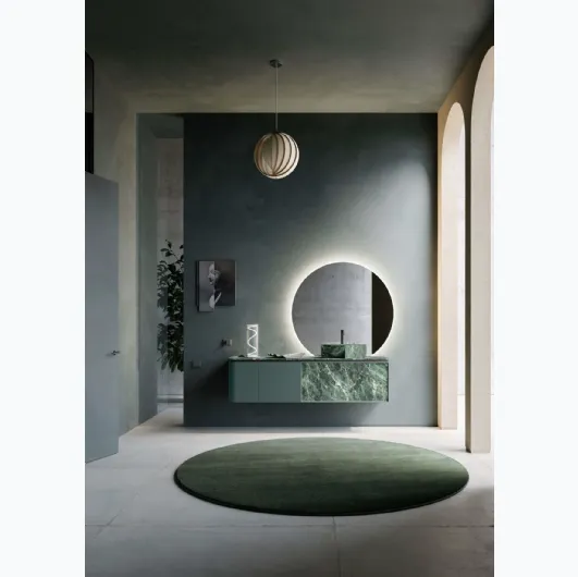 Suspended bathroom cabinet Des Evolution 05 by Cerasa