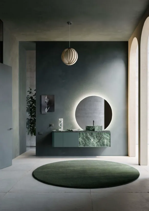 Suspended bathroom cabinet Des Evolution 05 by Cerasa