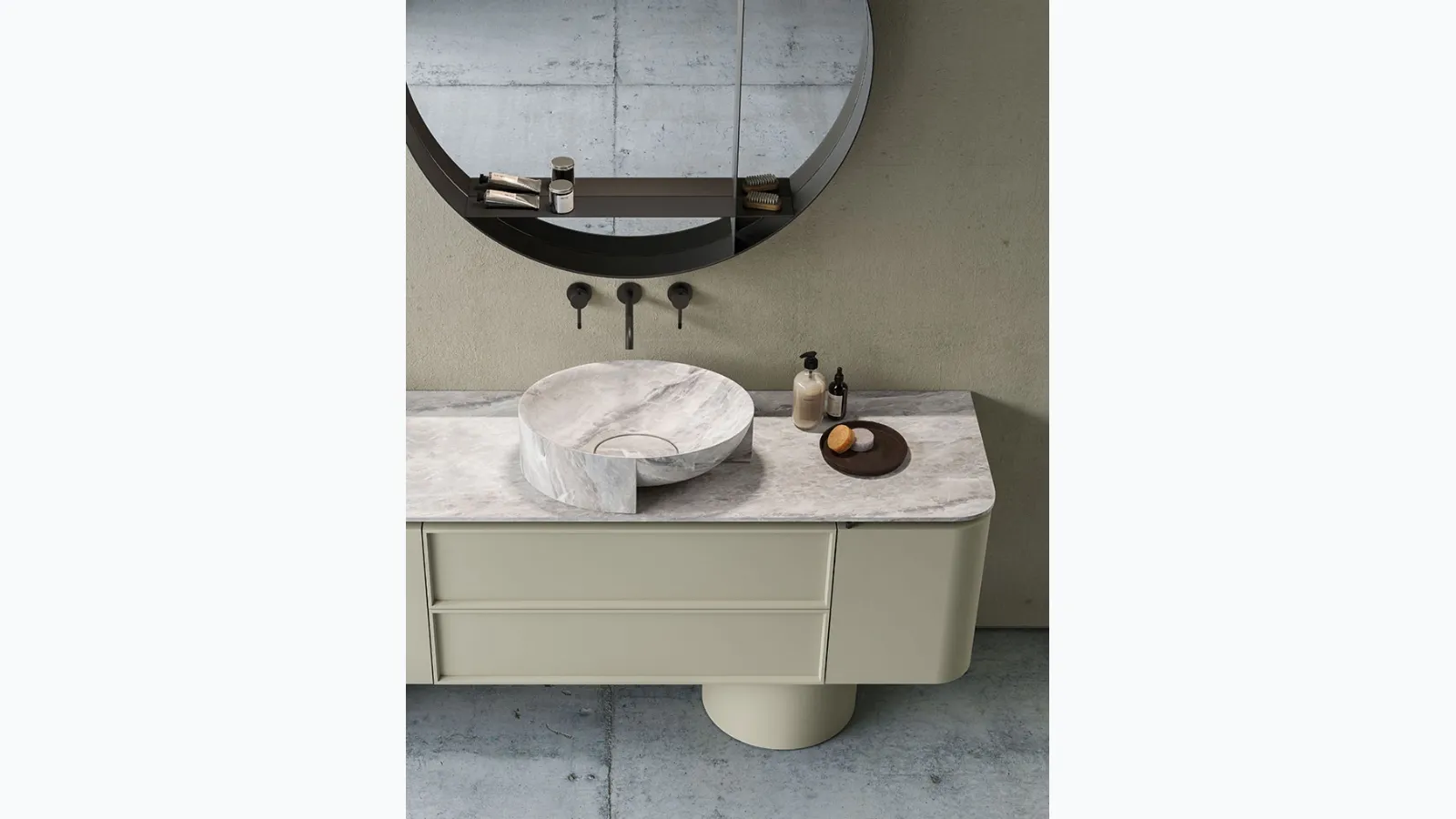 Bathroom Vanity Unit Des Evolution Natural 02 by Cerasa