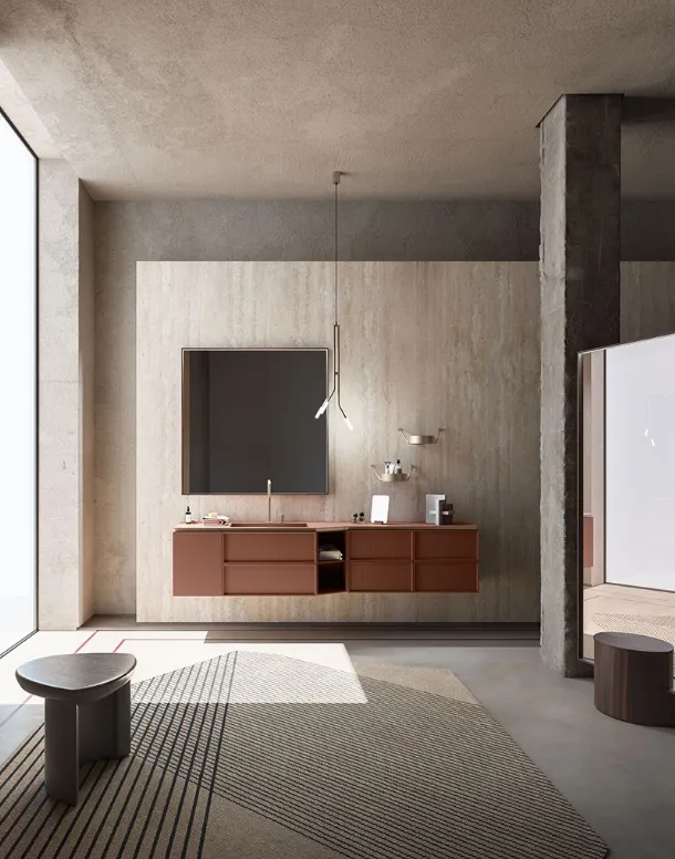 Bathroom mobile Des Evolution Sandstone 01 by Cerasa