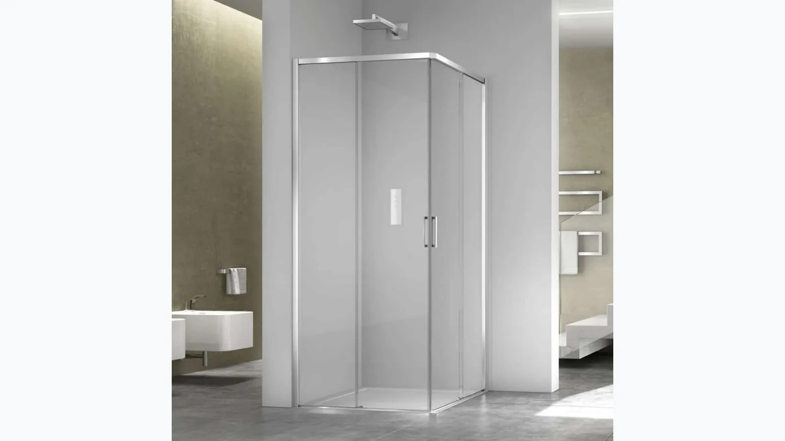 Megius Swing Door DNA Shower Box