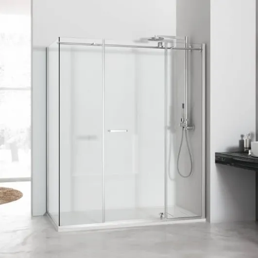 Evo Hinged Shower Box by Megius