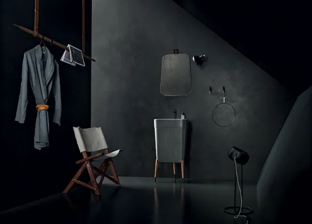 Free 03 sink in Metallic Iron color by Cerasa.