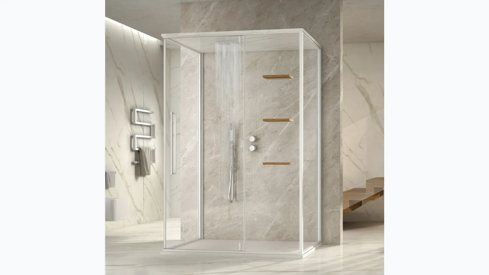 Hammam Zen Nude Shower by Megius