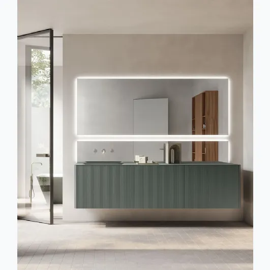 Bathroom Vanity Unit Honey 02 by Cerasa