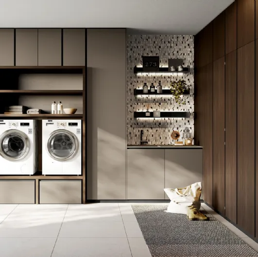 Bathroom Cabinet for Laundry Idrobox 01 by Birex
