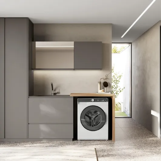 Bathroom Cabinet for Laundry Idrobox 02 by Birex