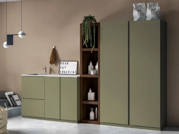 Bathroom Furniture for Laundry Idrobox 05 by Birex