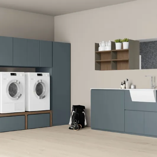 Bathroom Cabinet for Laundry Idrobox 06 by Birex