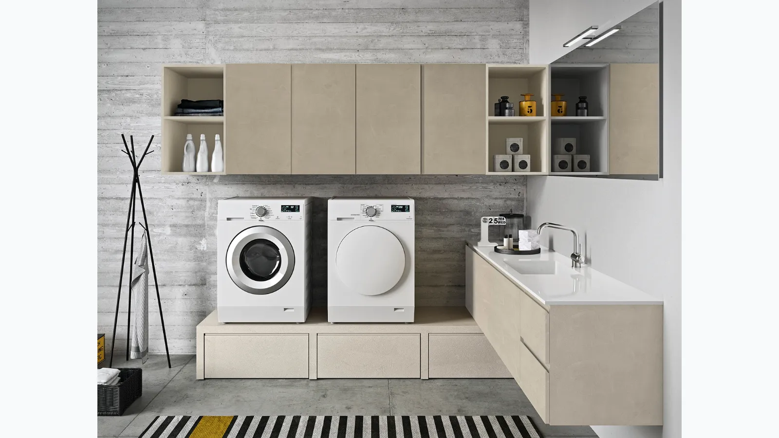 Bathroom Laundry Unit Idrobox 14 by Birex