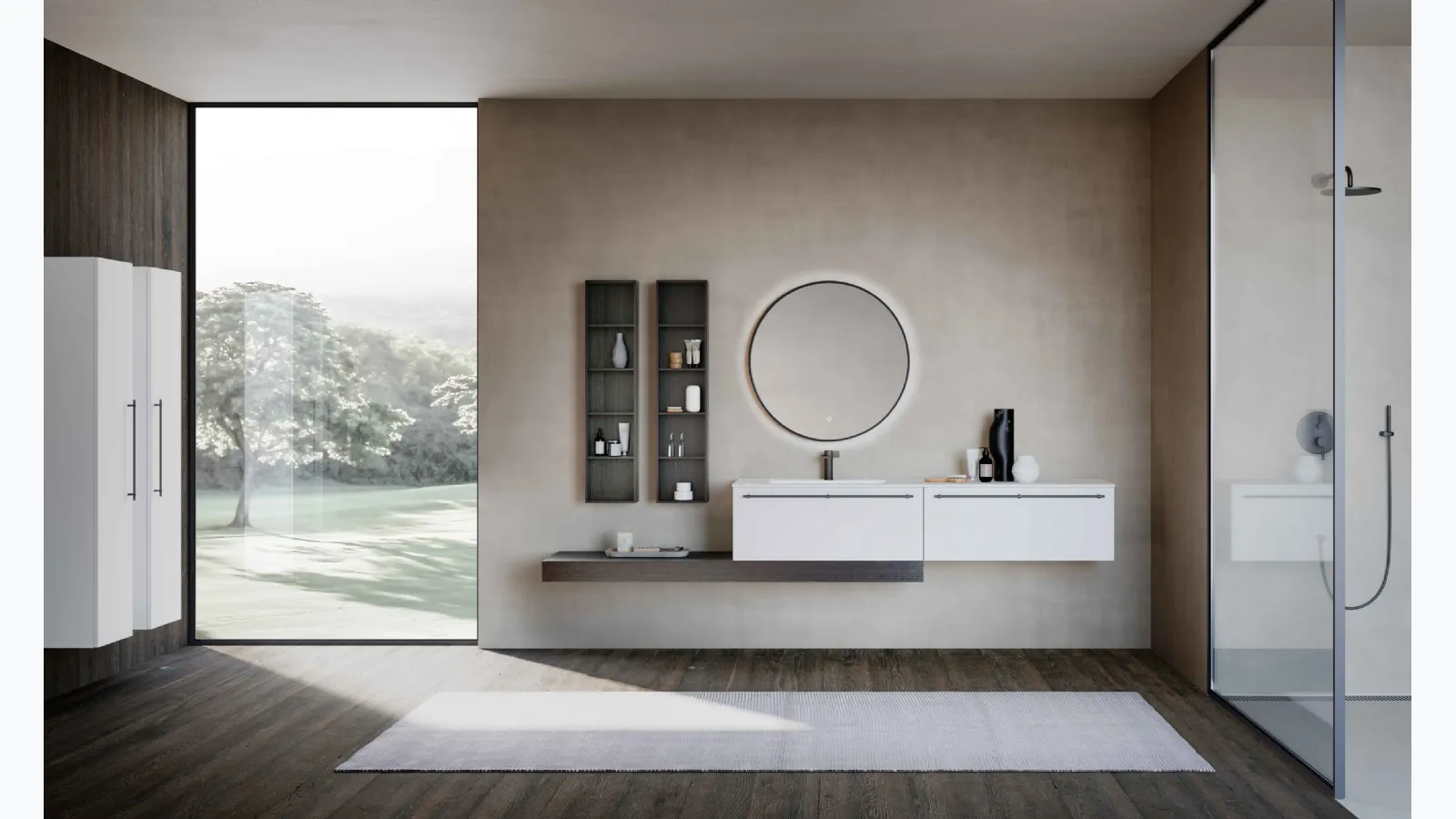 Suspended Lime 0 Club 035 Bathroom Vanity by Azzurra.