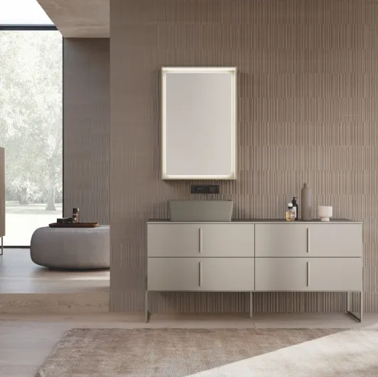 Floor standing bathroom cabinet Lime 0 Simple 028 by Azzurra.