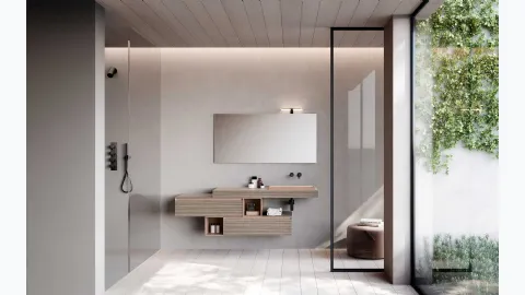 Lime 1-0 Nest 122 Bathroom Vanity Unit by Azz