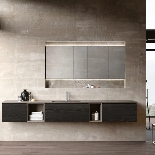 Wall-hung Lime 3.0 Comp 14 Bathroom Vanity Unit by Azz