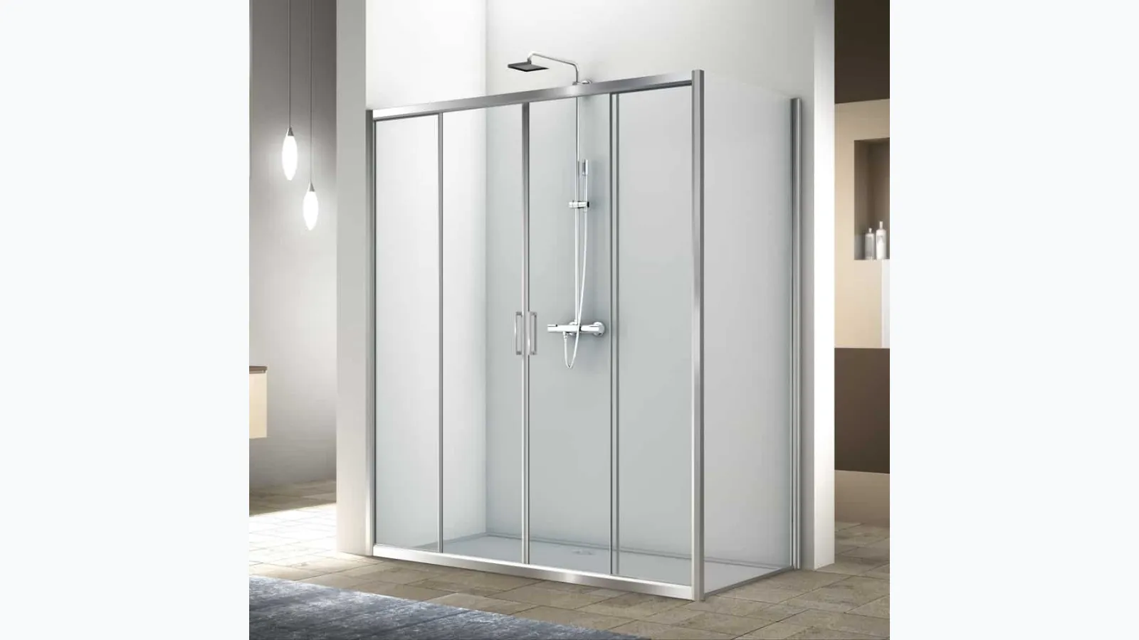 Sliding Live Shower Box by Megius