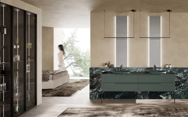 Bathroom furniture M System 031 by Baxar