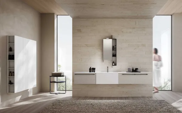 Suspended Bathroom mobile M System 032 by Baxar