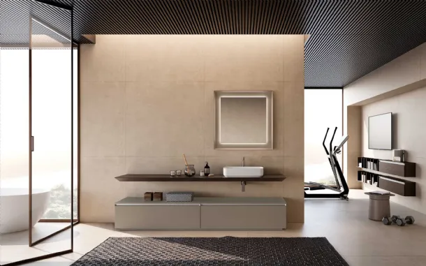 Bathroom furniture M1 System 132 by Baxar