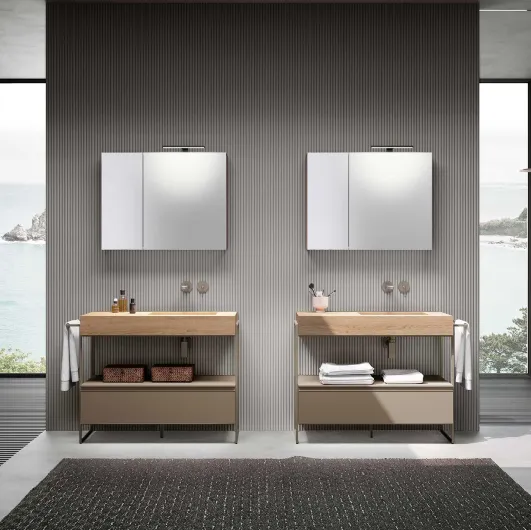 Bathroom cabinet M1 System 135 by Baxar.