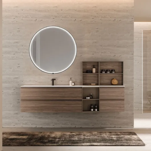 Wall-hung bathroom unit M1 System 141 by Baxar