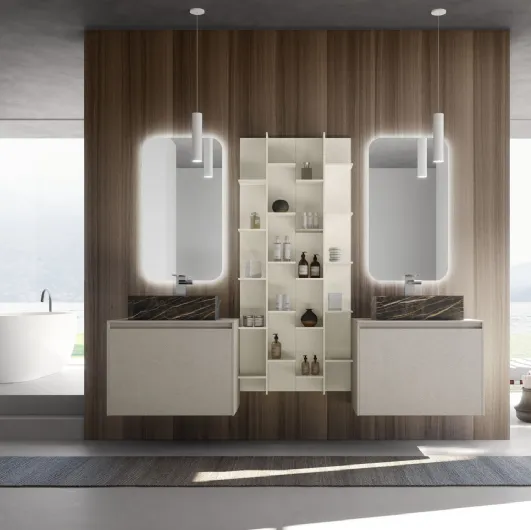 Suspended Bathroom Vanity M2 System 225 by Baxar.