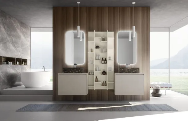 Suspended Bathroom Vanity M2 System 225 by Baxar.