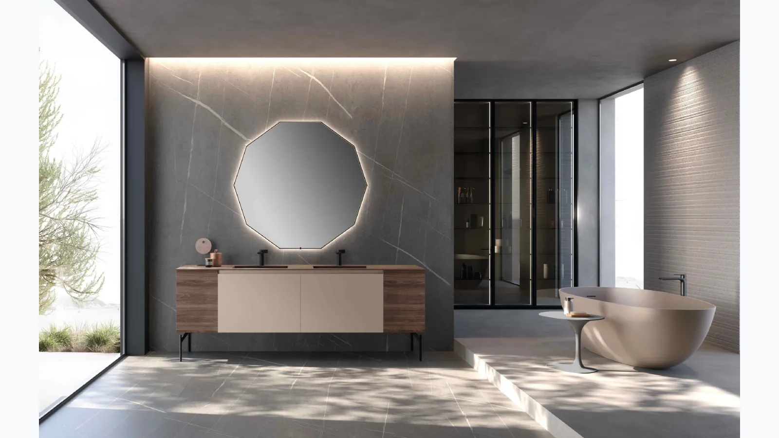 Bathroom Furniture M2 System 247 by Baxar