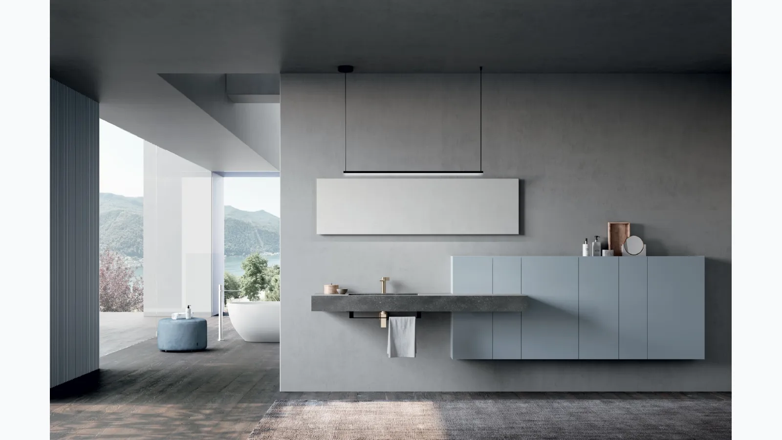 Bathroom furniture M3 System 303 by Baxar