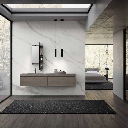 Suspended Bathroom Vanity M3 System 311 by Baxar