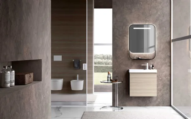 Suspended Bathroom Vanity M3 System 314 by Baxar.