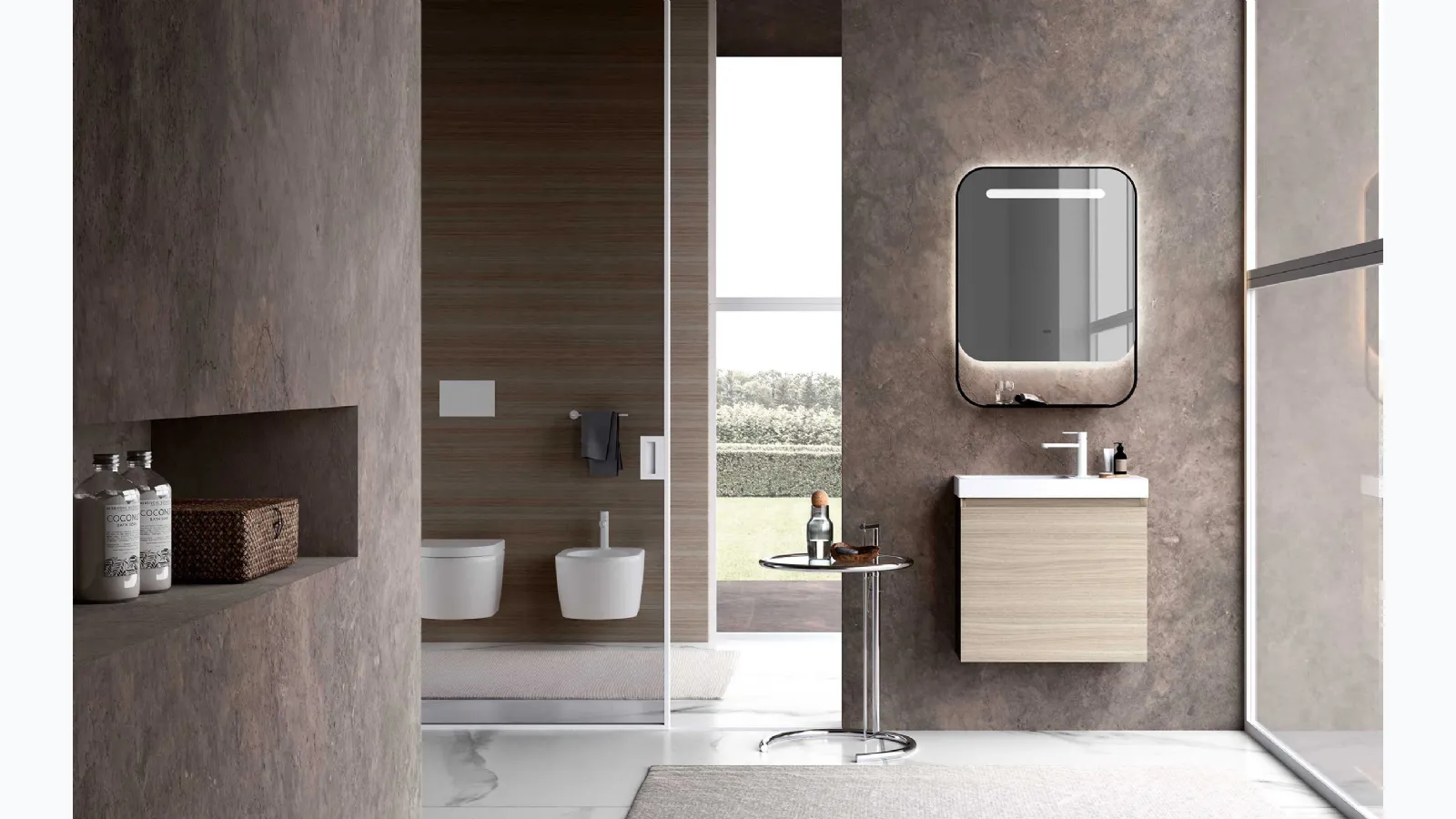 Suspended Bathroom Vanity M3 System 314 by Baxar.