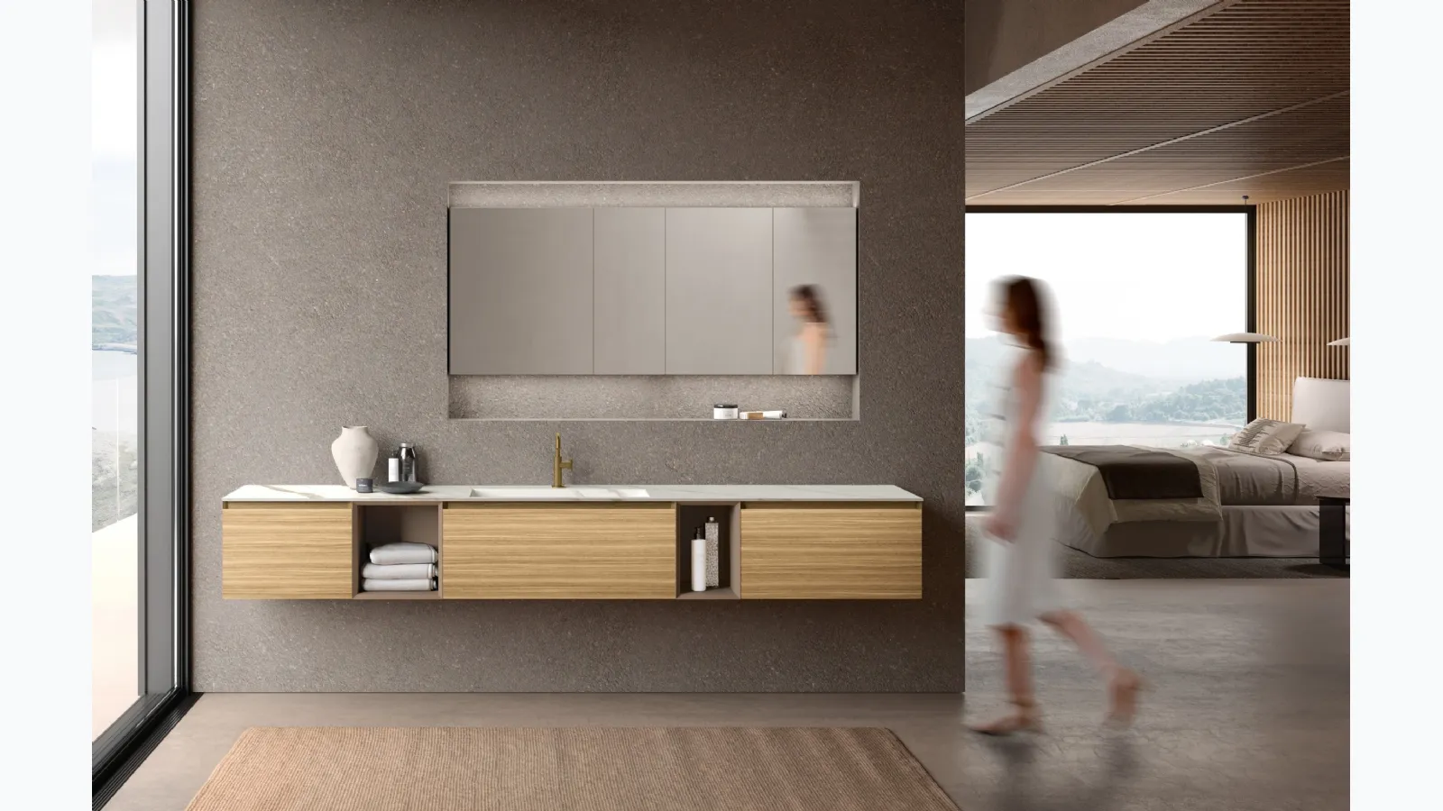 Bathroom cabinet M3 System 317 by Baxar