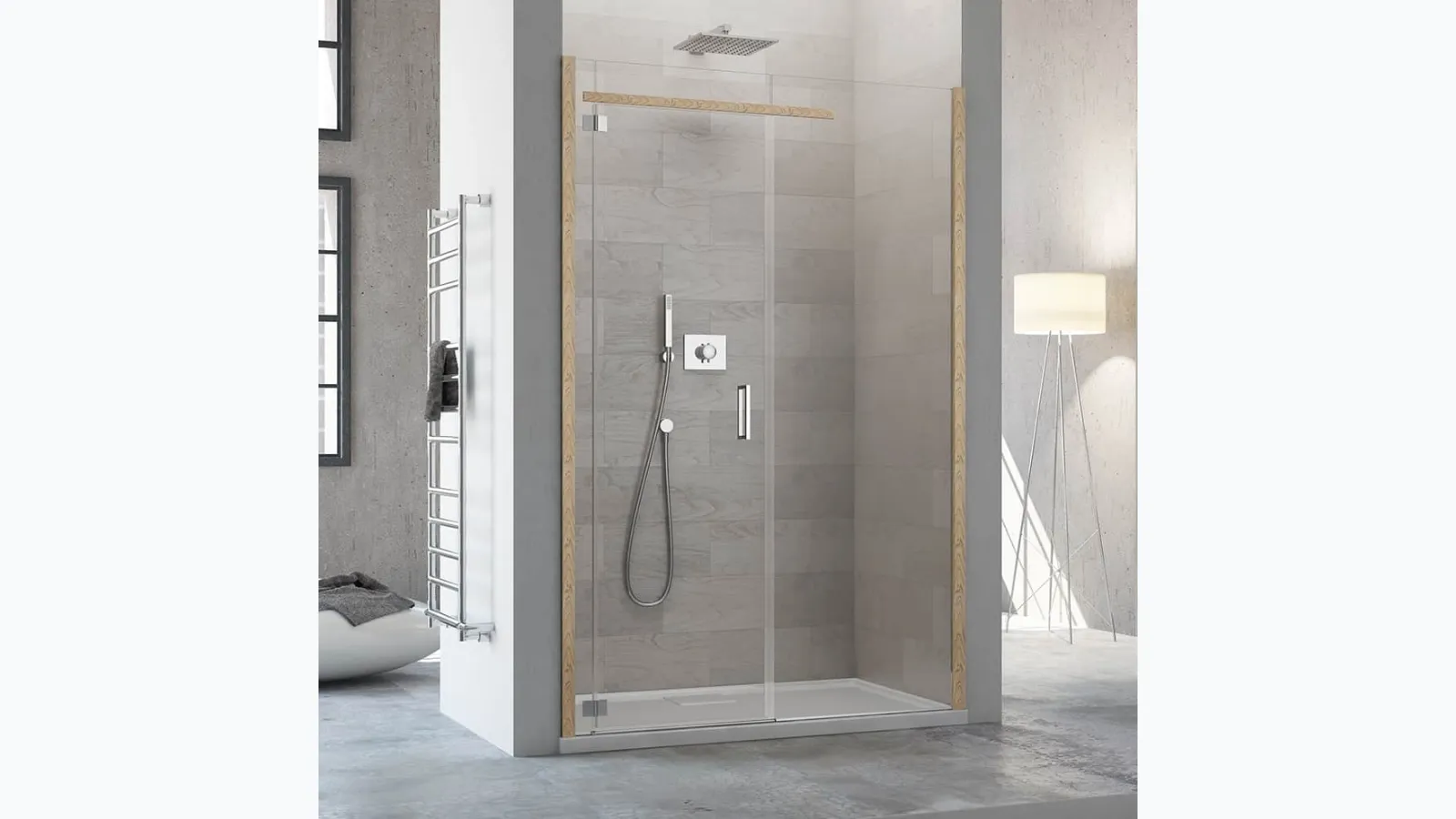Shower box Materia Battente by Megius