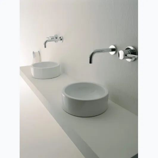 Mini Twin Washbasin by Flaminia