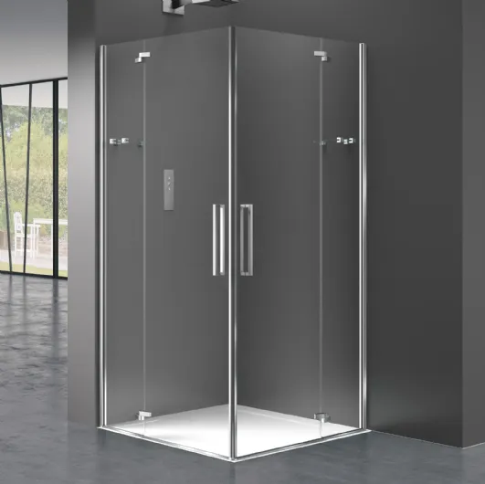 Prisma 2.0 shower enclosure with swing door by Meg