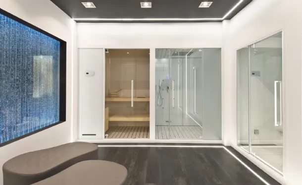 Bathroom Sauna + Hamman Nirvana Combi 1 by Megius