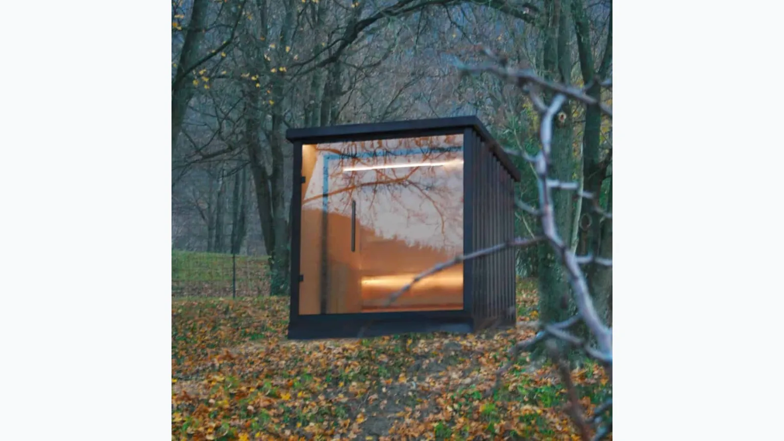 Megius outdoor sauna Oasis