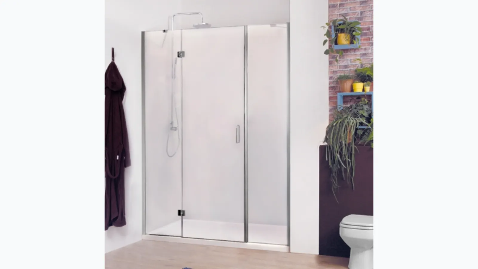 Free-standing Swing Door Bathroom Cabinet by Megius