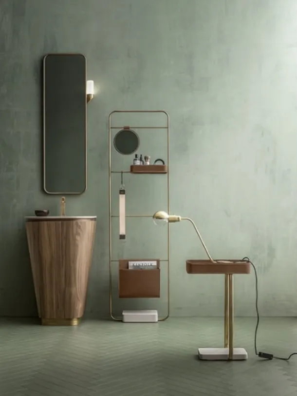 Floor standing bathroom unit Suede 01 by Cerasa