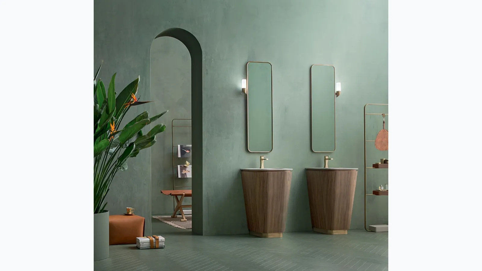 Bathroom cabinet Suede 01 by Cerasa