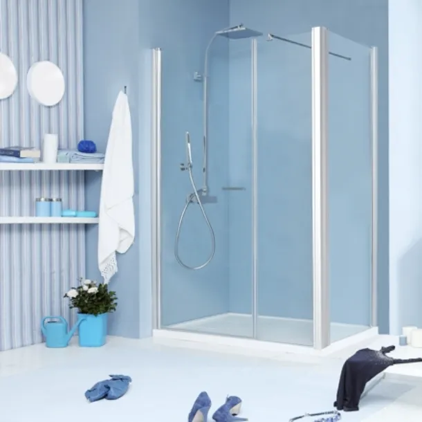 Shower Box Web 1.0 Swing Door by Meg