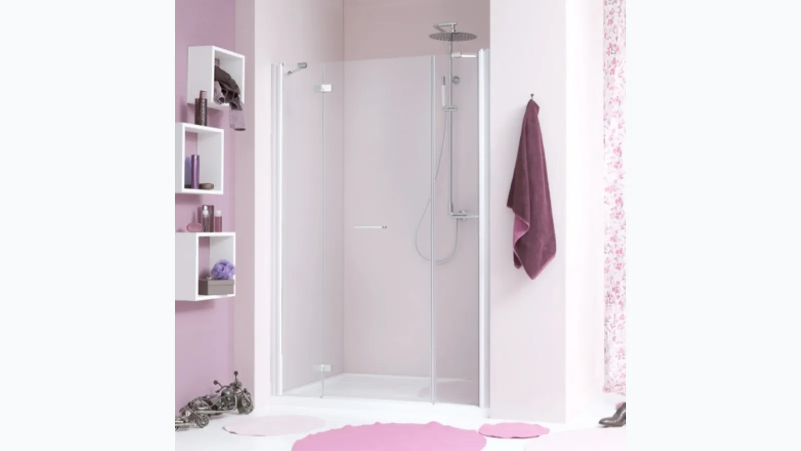 Shower Box Web 2.0 Swing Door by Meg