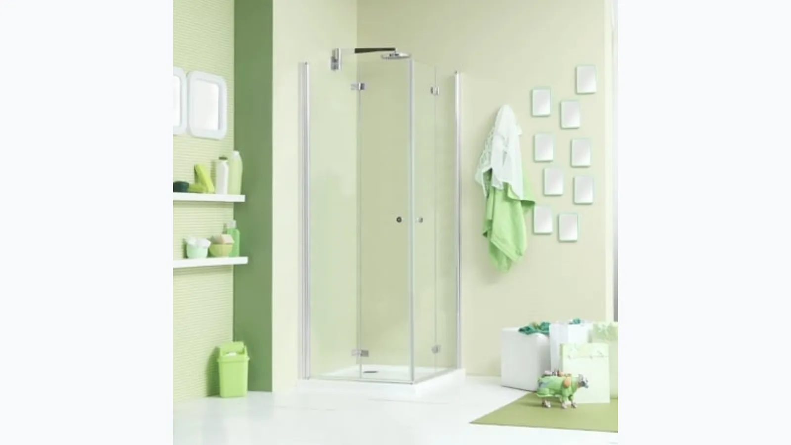Web 3|0 Folding Shower Box by Megius