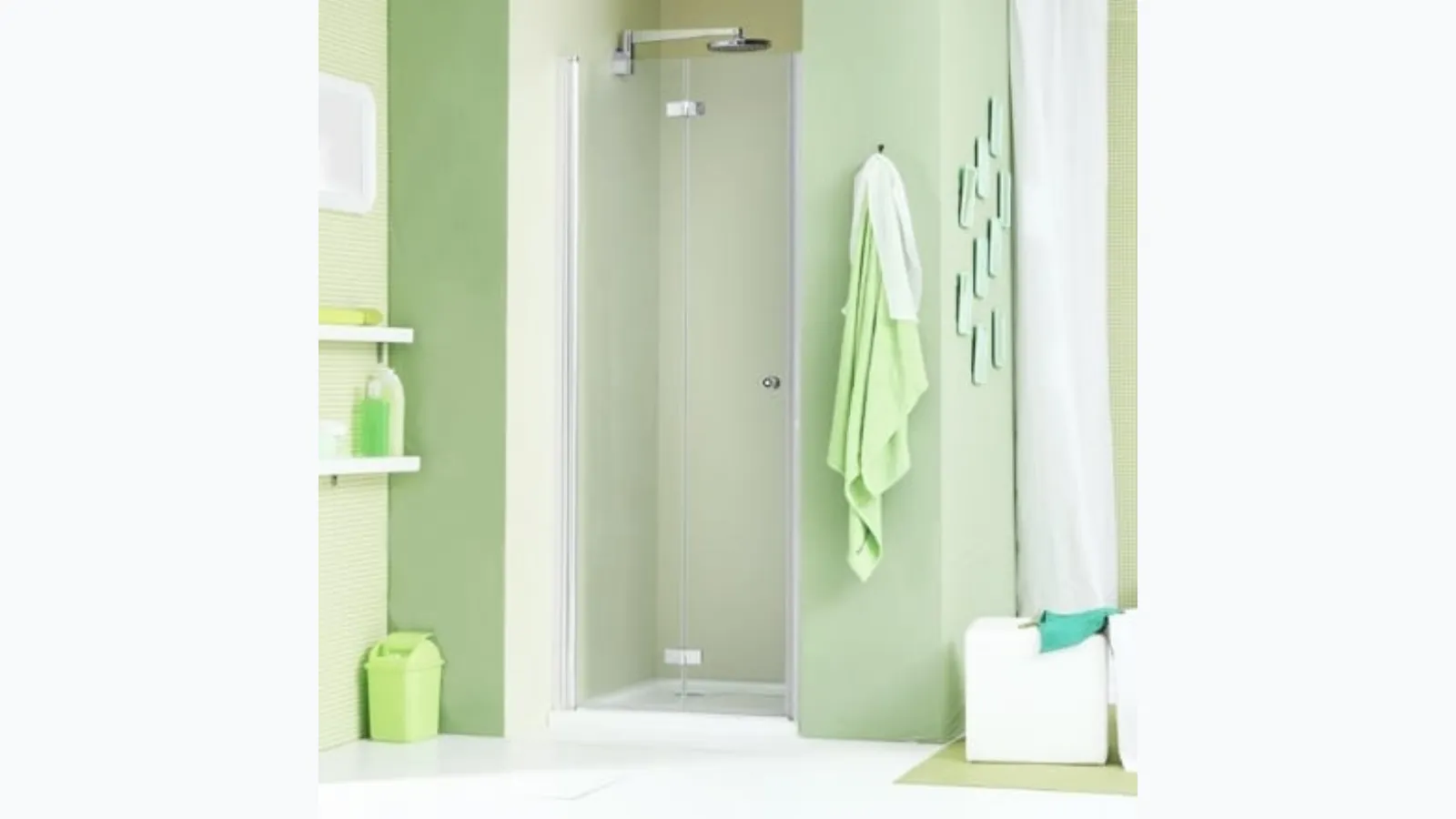 Megius Web 3|0 folding shower enclosure.